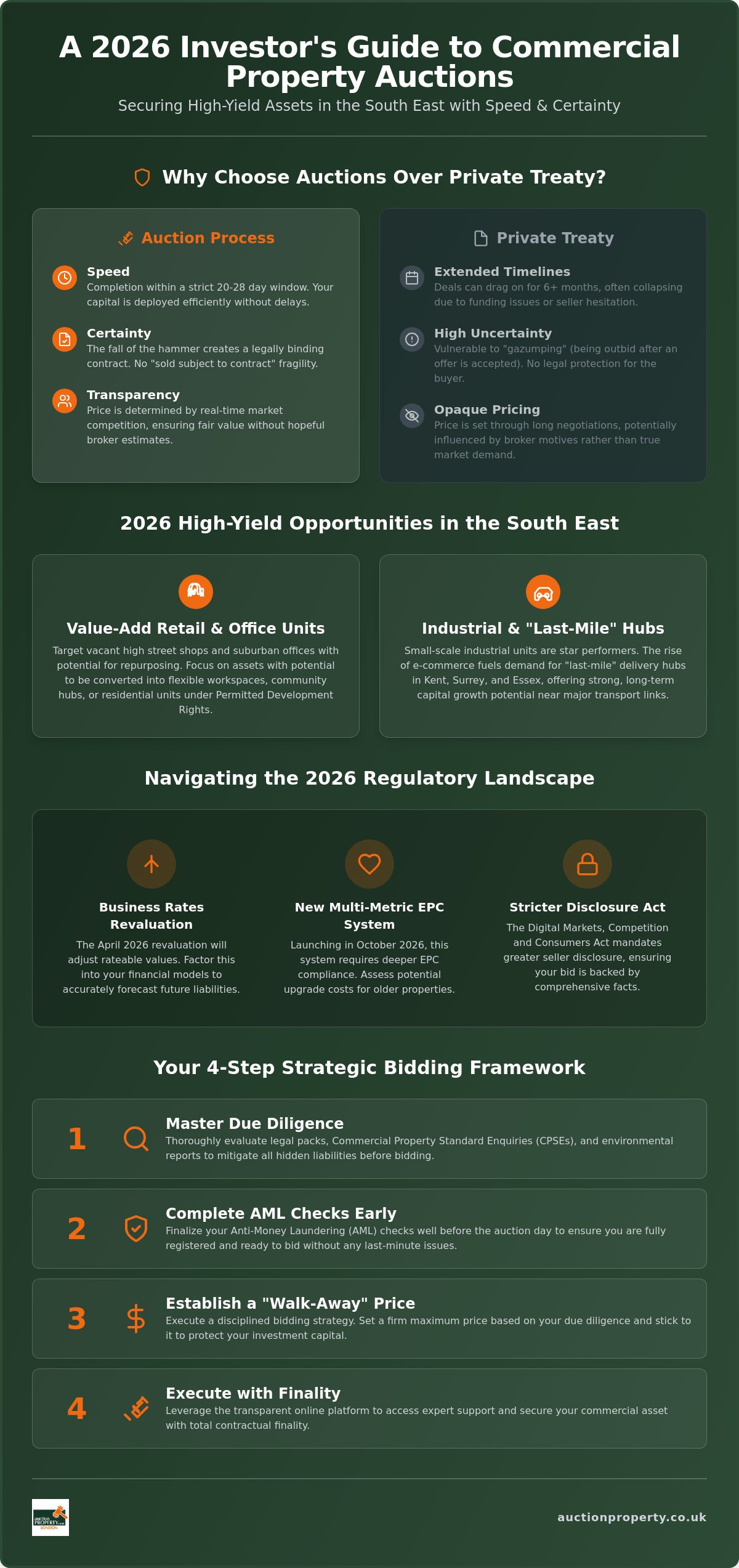 Buy Commercial Property at Auction in the South East: The 2026 Investor Guide