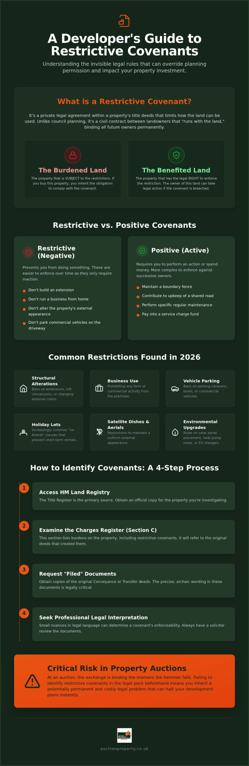 What Are Restrictive Covenants on a Property? A 2026 UK Guide